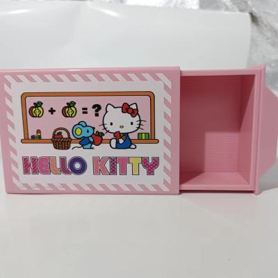 China Easy To Do Customize Hello Kitty Toys change box, Wholesale Children's Day Gift Birthday Gift,easy to learn magic prop for sale