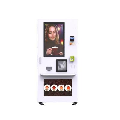 China Commercial LE VENDING OEM ODM Outdoor Fresh Ground Coffee Freshly Brewed Coffee Vending Machine for sale