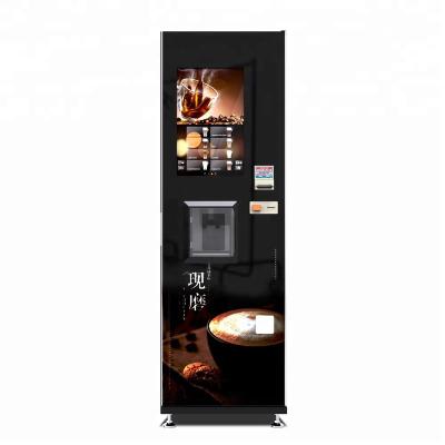 China Bean To Cup Vending Coffee Machines With Large LCD Advertising Screen LE308B for sale