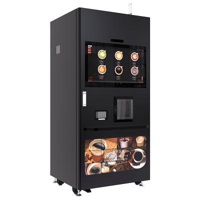 China SDK Iced / Hot Smart Type Bean To Cup Coffee Vending Machine With Ice Maker for sale