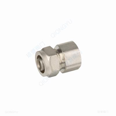 China Brass Compression Stop End Fitting Hose Fittings, Brass Tap Valve. for sale