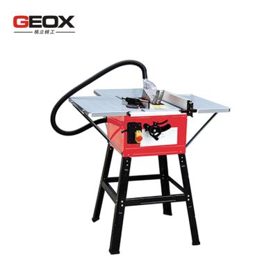 China GEOX Horizontal Professional Woodworking Precision Portable Cutting Table Saw for sale