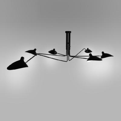 China Decorativel Lighting Post-modern Creative Personality Sofa Chandelier Living Room Bedroom Dining Room Pattern Single Head Equatorial Room for sale