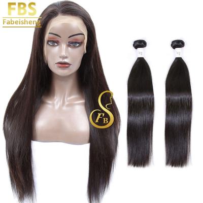 China FBS Wave Hair Silky Straight 100% Human Hair In Competitive Price With SDD High Quality Long Bone Silky Straight Wig for sale