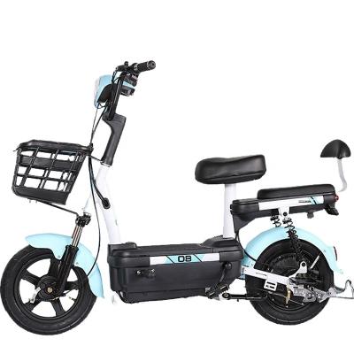 China Hot Selling National Gigabyte 3C Certification Steel Ebike Electric Bicycle With 14 Inch Tire2022 for sale