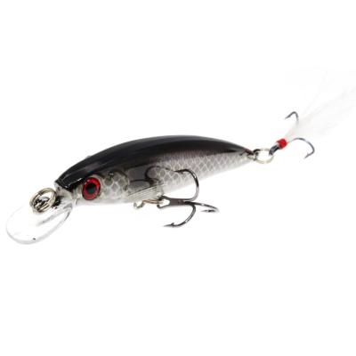 China ABS Plastic Minnow Fishing Lure 78mm 7g Sinking Bait Wobbler Bait Carp Stripper Hard Fishing Tackle for sale