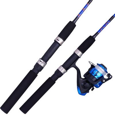 China Ice Fishing Rod Set Winter Fishing Rod Luya Sea Fishing Rod Glass Set 1.2 1.5m for sale