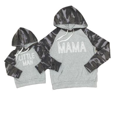 China Girlymax Other Fast Delivery Mommy and Me Hoodies Parent-child Apparel Sweatshirt For Adult for sale