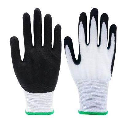 China Anti Cut Anti Slip Nitrile Safety Gloves , 18 Gauge Cut Resistant Touch Screen Gloves for sale