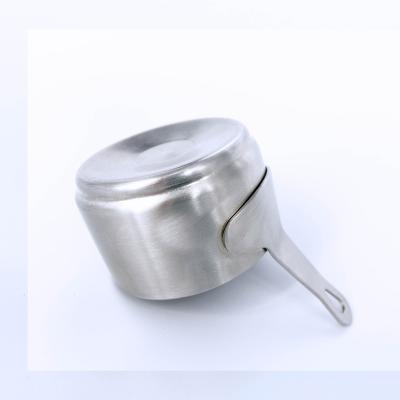 China Sauce Factory Price 100ml American Big Stainless Steel Sauce Cup for sale