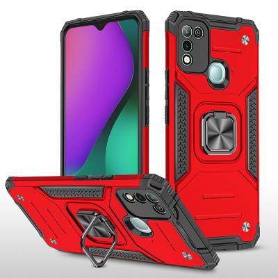 China Shockproof League Armor Magnetic Car Case For Infinix Hot 10 Game for sale