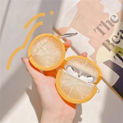 China For Airpod Protective 3D Simulation Lemon Case For Airpod Case For Airpod Pro Cover For Airpod Pro Case for sale