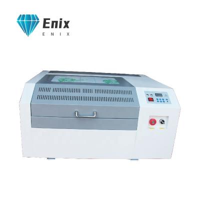 China 2019 40w 4040 Enix Mini Laser Engraving Machine Water Cooled Spotting Wood Machine for sale