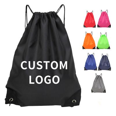 China Foldable Outdoor Sports Bag Waterproof Foldable Gym Bag Fitness Backpack Drawstring Store Pouch Hiking Camping Beach Men Women Sports Swimming Bags for sale