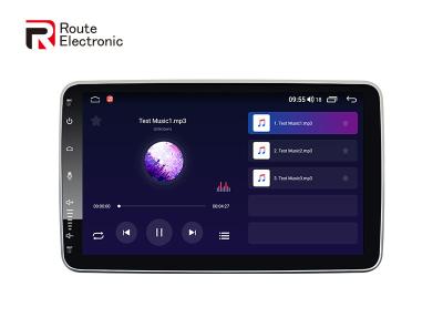 Cina Autoradio rotativa a 10,1 pollici, lettore multimediale automatico con schermo QLED 1280×720 in vendita