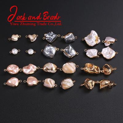 China DIY Jewelry Making Shell Pearls Beads Baroque Loose Natural Irregular Pearl Beads For Jewelry Making for sale