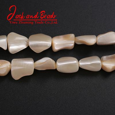 China DIY Jewelry Making Natural White Loose Shell Wheel Shape Spacer Bead DIY Bracelet Necklace for sale