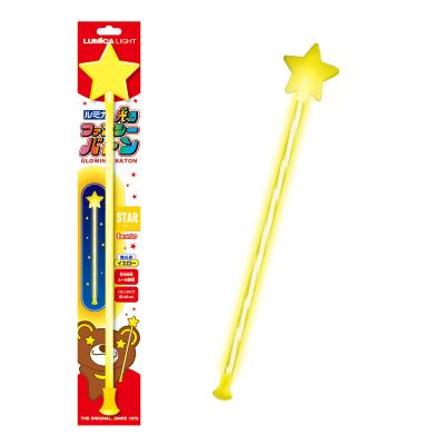 China New High Quality ABS PP PE PC Plastic Led Star Stick Light Up Encouraging Star Glow Sticks Volume for sale