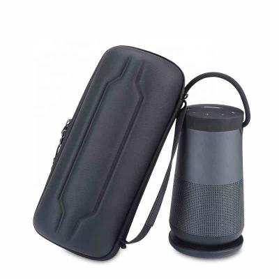 China Fashionable Durable Portable Hard Case Black EVA Speaker Case For SoundLink Revolve Customized Storage Box for sale