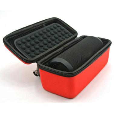 China Portable Dustproof Hard Shockproof EVA Speaker Case / Bag With Strap 210*85*80mm for sale