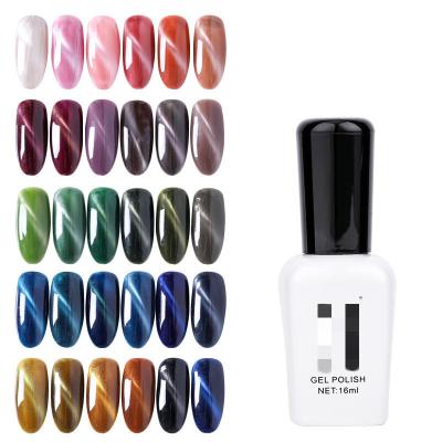 China 2021 New Color Art Decoration Nail Art Decoration 3D Gradient Star Magnet Nail Gel Polish UV Glass Gel Polish for sale