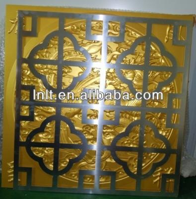 China Artistic Ceilings Decorative White Coffered Ceiling Tile for sale