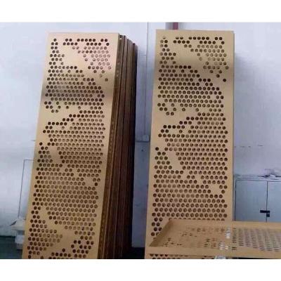 China Modern Perforated Metal For Residential Aluminum Single Panel for sale