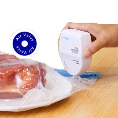 China Sustainable Space Saver Giant Vacuum Sealer Plastic Food Saving Reusable Automatic Vacuum Machine Storage Bag for sale