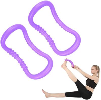 China Durable Yoga Ring Pilates Training Ring for Back and Leg Pain Home Workouts Gym for Stretches and Strengthen Chest Thighs Arms Core for sale