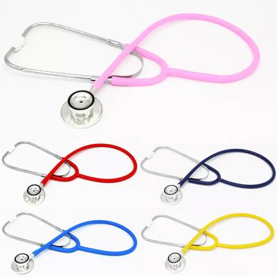 China Hospital Diagnosis Heart Rhythm Heart Sound Murmur Home Vascular And Homecare Dual Ear Stylish Medical Black Stethoscope for sale