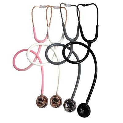 China High Quality Stainless Steel Home Hospital Medical Use Dual Head Professional Nurse Stethoscope for sale