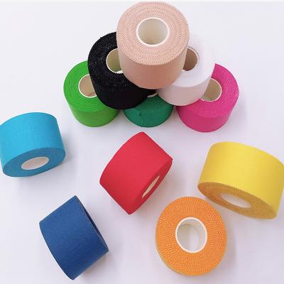 China To fix joint combined with pre-record when sprains and injuries fixed binding control edema cotton material kinesiology muscles printed sports bleed tape for sale