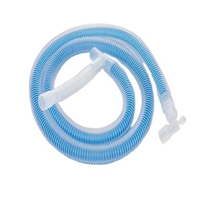 China Create an Artificial Airway Customization Corrugated Type Wholesale Medical Corrugated Coaxial Pediatric Breathing Circuit for sale