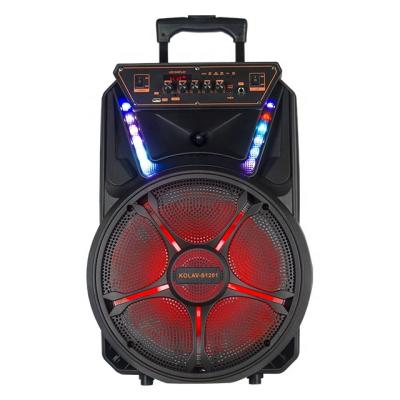 China Large Wireless Mini Microphone Power Trolley Speaker AILIANG KOLAV-S1201 for sale