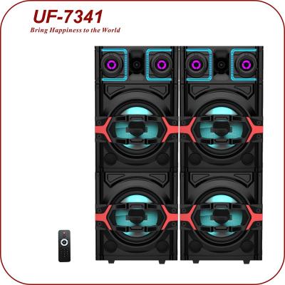 China Cover with lightweight AILIANG 10 inch Egypt stage speaker box with USB FM UF-7341 /2.0 for sale