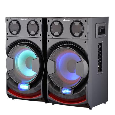 China Wireless Speaker Type 2.0 Professional Active Stage Speaker UF-1021A-DT With Disco Lights for sale