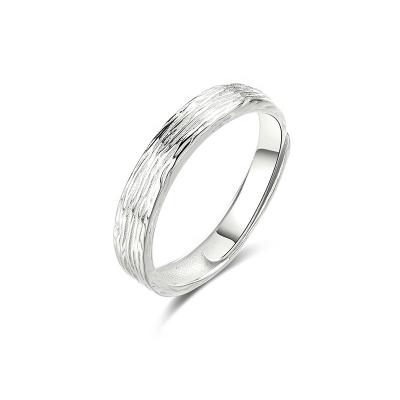 China Men's Gift Fashion Sterling Silver Personality Single Creative Special Interest Design Thai Index Ring for sale