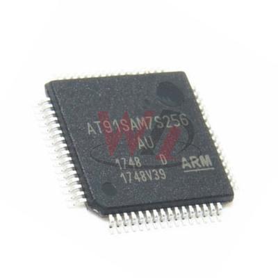 China AT91SAM7S256D-AU Standard Package QFP64 Microcontroller MCU Microcontroller Genuine Spot for sale