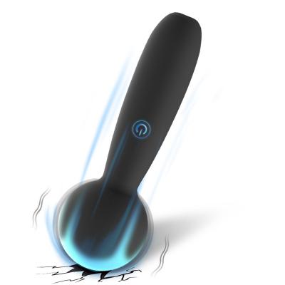 China Cool Explosion Amazon Bald Head Bulb Bald Head AV Stick Masturbation Massager Female Couples Sex Toys Small Small Mini for sale