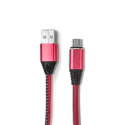 中国 Mobile Phone Micro USB Data Cable With Leather Loop Phone Line For Android Wall Home Charger Adapter 販売のため