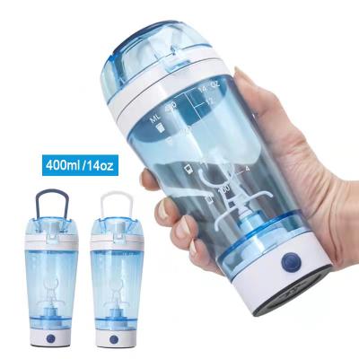 China Viable Plastic Leak-proof Automatic Electric Cup Gym Water Bottle Blender Gym Protein Powder Food Grade Automatic Shaker for sale