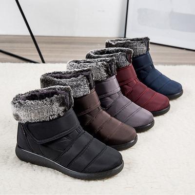 China 2021 fashion trend new women's outdoor sports non-slip warm shoes waterproof winter snow boots for sale