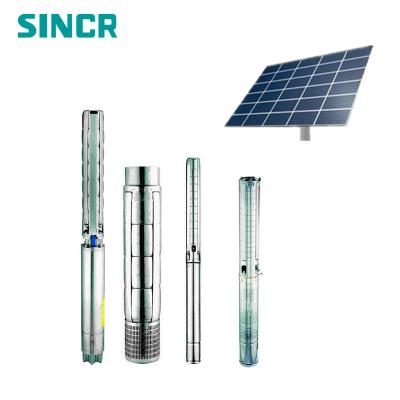 China Submersible 6inch 6SP Stainless steel solar water pump for sale