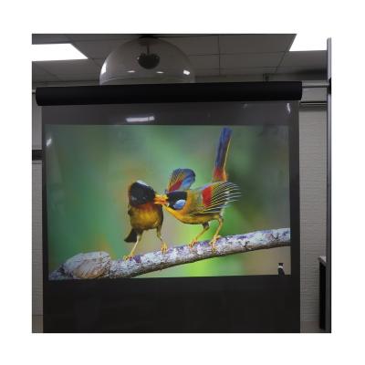 China Fusion System Multiple Channel Systems Rear Projection High Quality Transparent Advertising Film for sale