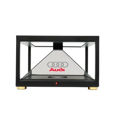 China 360 Degree Electric Magic 3D Hologram Projector Pyramid Advertising Display Showcase for sale