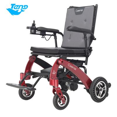 China Yuteng Power Wheelchair Flexible Rehabilitation Equipment Aluminum Folding Power Wheelchair for sale