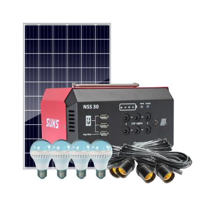 China Newcomer Home Pay As You Go 60W Solar Home System For Rent To Own Installment Business for sale