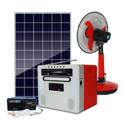 China 12V 100W Professional Home Indoor Solar Panel System Kit With LCD Display Energy System For Home Use for sale