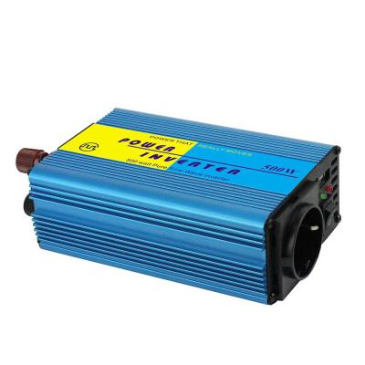 China Good price modified sinewave inverter/off grid solar inverter/inverter 500W 12V/24/48V DC AC 110V/220V/230V 50/60Hz 150*105*55mm for sale