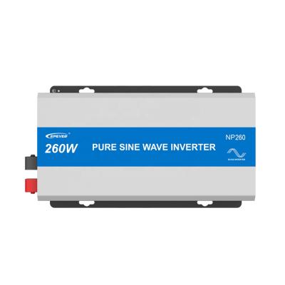 China Hot Epever NP260-12 12VDC 220VAC Solar Inverter Pure Sine Wave Inverter Hybrid From Stable Supplier 365x212x97mm for sale